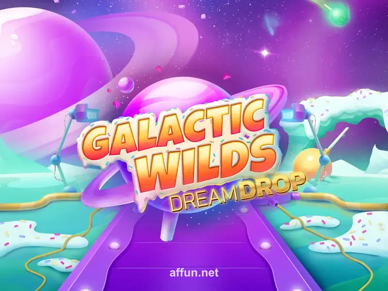 Galactic Wilds Dream Drop - Jogo de caça-níqueis espacial no afun
